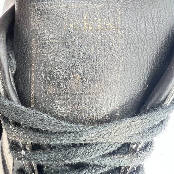 Vintage Adidas Brasil  Men’s Sz 6.5 Black Football Shoe Made in France - Picture 12 of 16